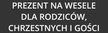 podziękowanie dla rodziców